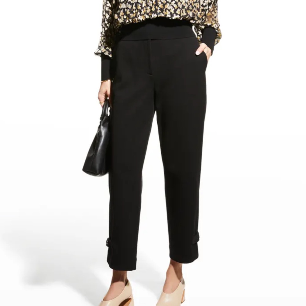 Tory Burch Knit Cargo Pant Wool Blend Black Women’s Cargo Pants Size 6